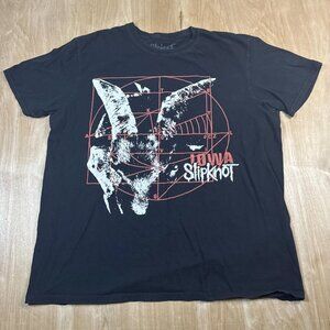Slipknot Iowa Men's Black Double Sided Short Sleeve T-Shirt Size XL